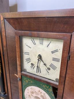 Antique Clock with 19th century paint decoration