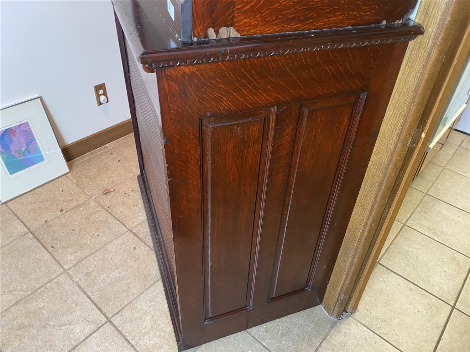 Large and unusual doctor's or Dentist's office cabinet