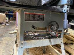 Delta 10" Table Saw with T Square Fence System