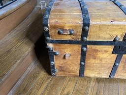 Antique Wooden Box or Trunk