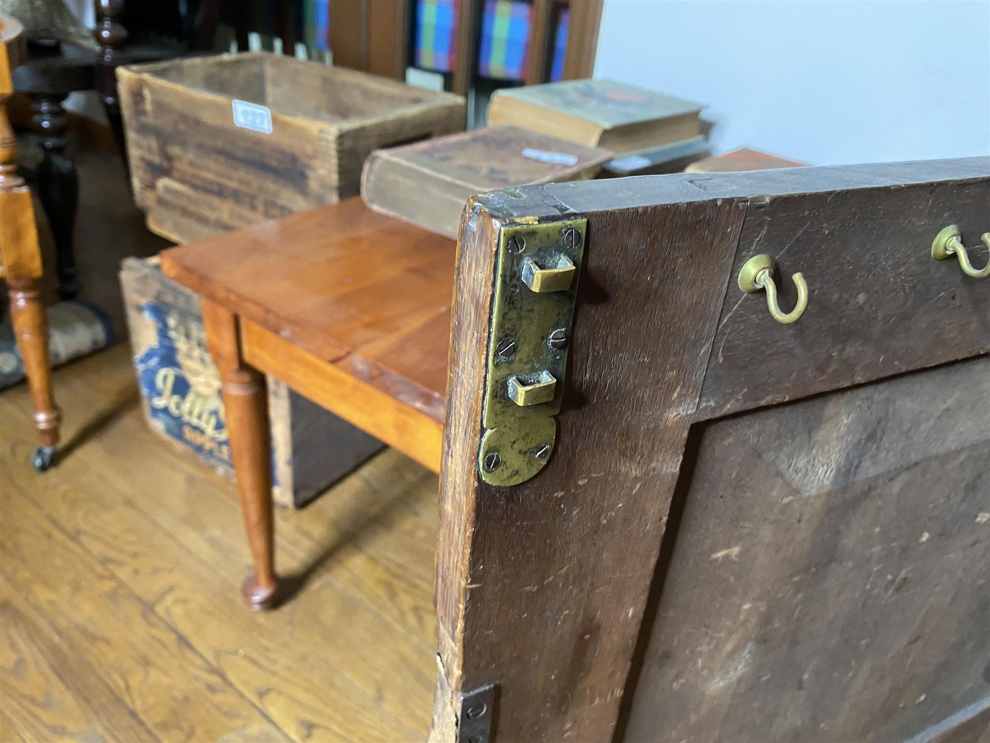 Large 19th century Flat Wall Store Cupboard