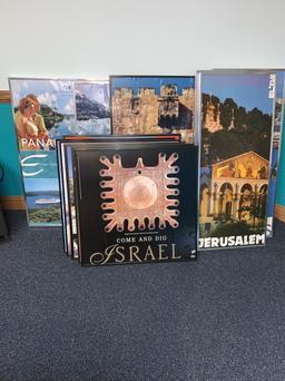 Large Group of vacation Advertising Signs