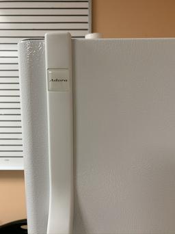 General Electric Adora model DTS18ICSURWWl,  Top Freezer Refrigerator WORKS GREAT!