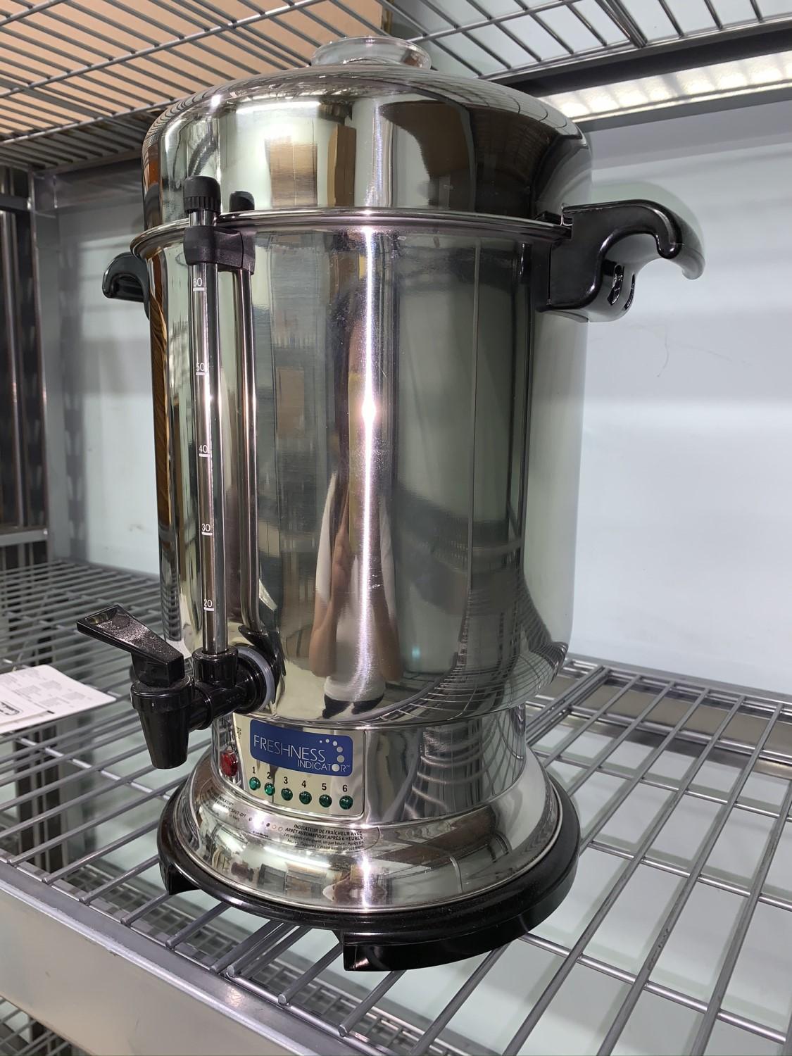 Stainless Steel DeLonghi Coffee Percolator Clean Condition