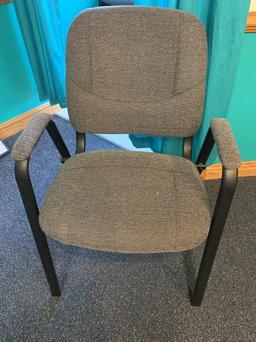 8 FDL Stackable Officer Chairs  Model 146-394  GREAT CONDITION!