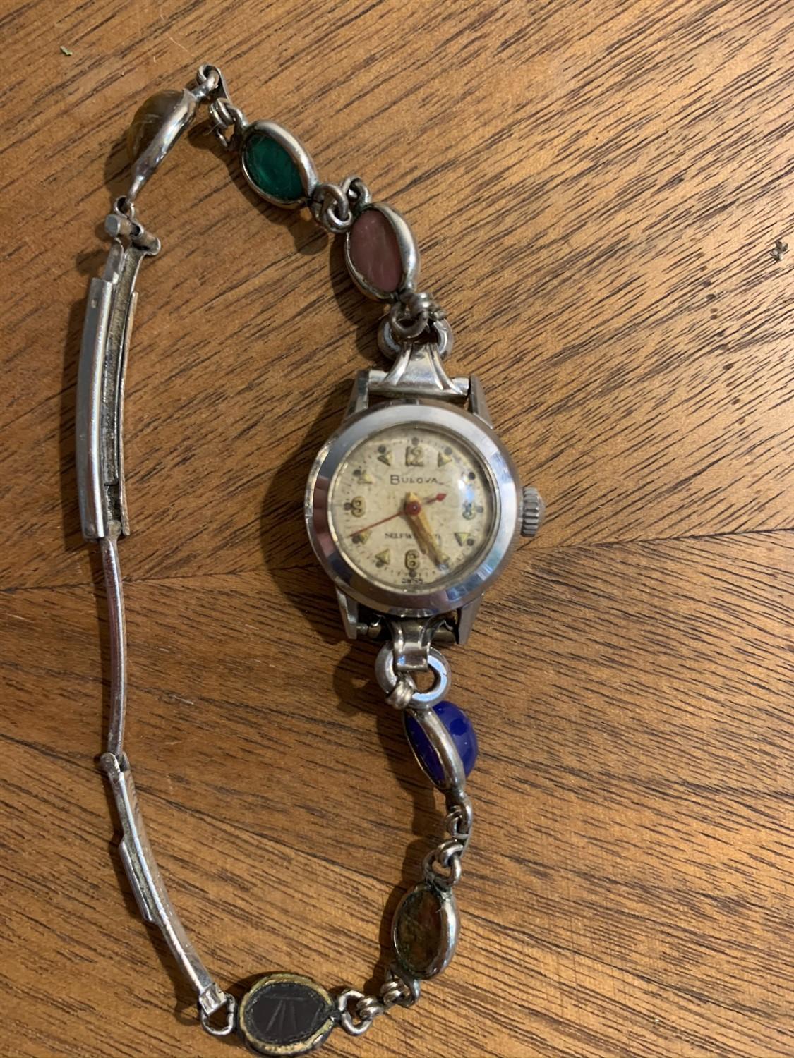 Wadsworth Pocket Watch, 3 Bulova, Timex Watches