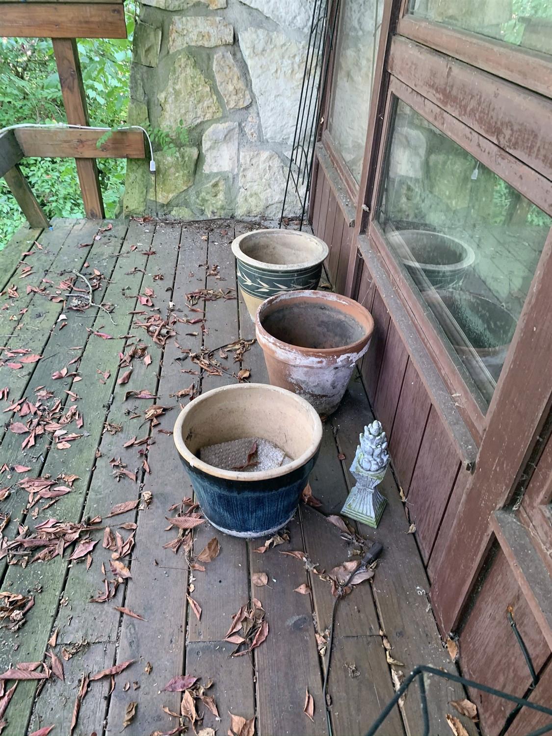 Cleaning Rights of Back Deck