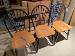 Group of 3 vintage chairs