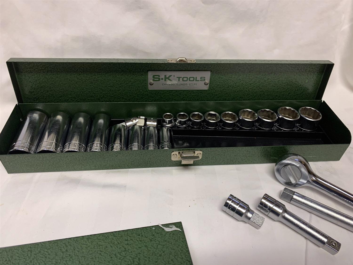 (2) SK Socket Sets 3/8 and 1/4 Drive.