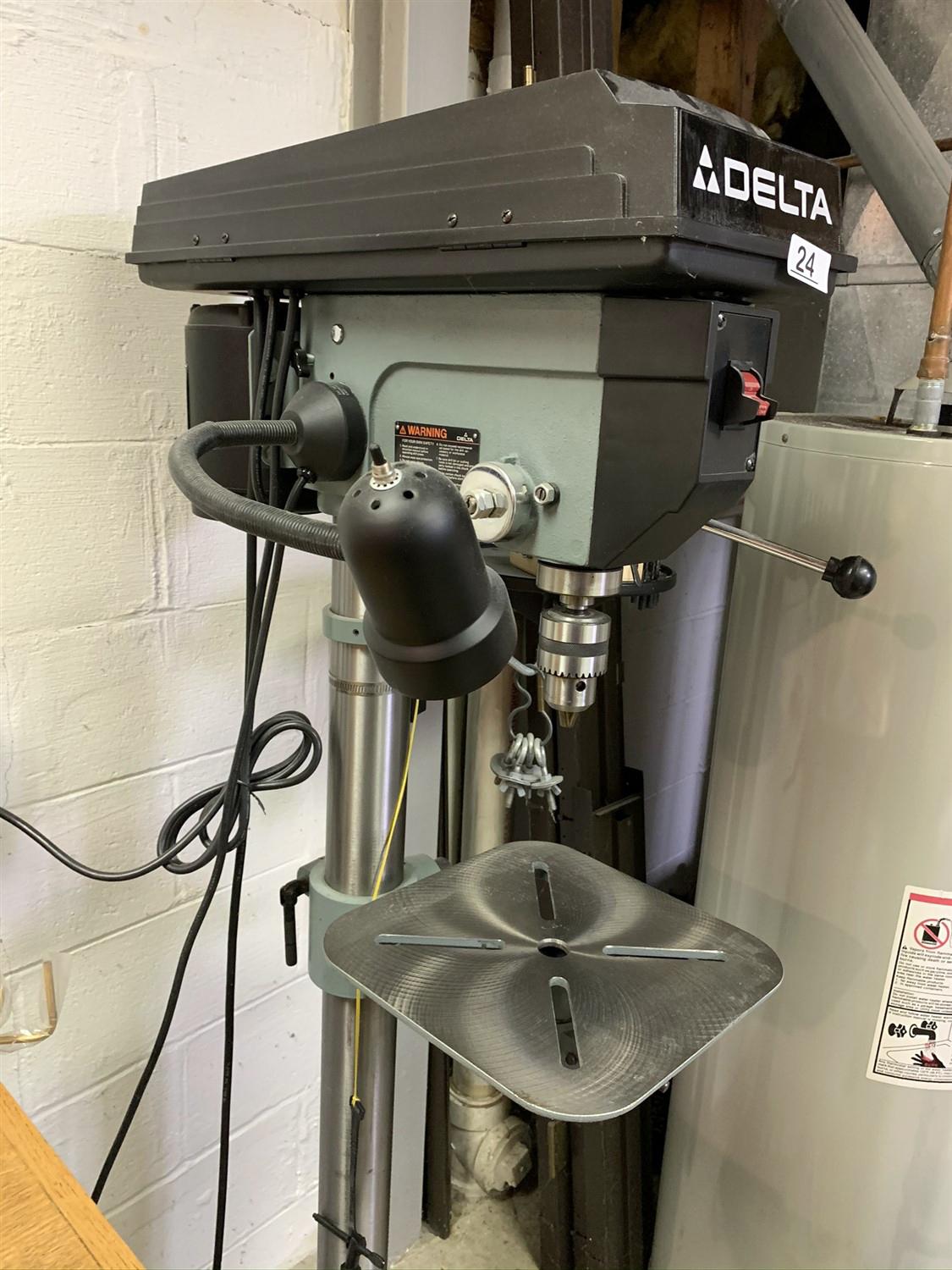 Delta 16 1/2 Drill Press with accessories