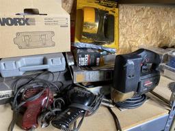 Lot of assorted power tools and more