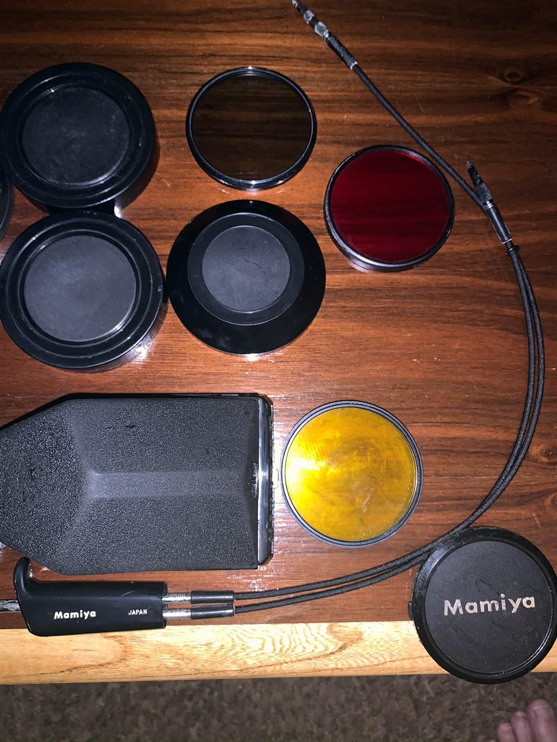Mamiya  RB67 Camera 3 Mamiya  Lenses and Numerous Accessories