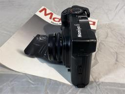 High-end vintage Mamiya 6 rangefinder camera with lens