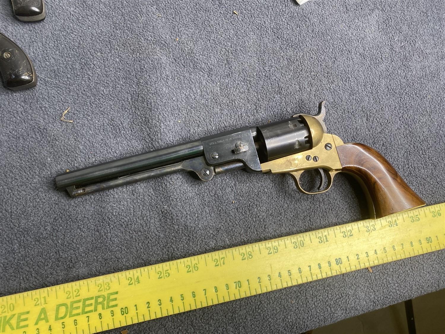 Vintage black powder Colt Navy Style Revolver Pistol