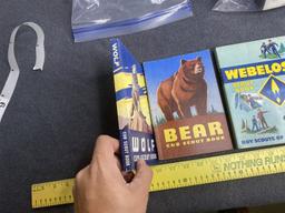 Group of three vintage Boy Scout books