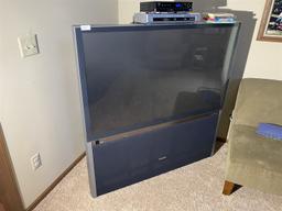 Large Toshiba flat screen television