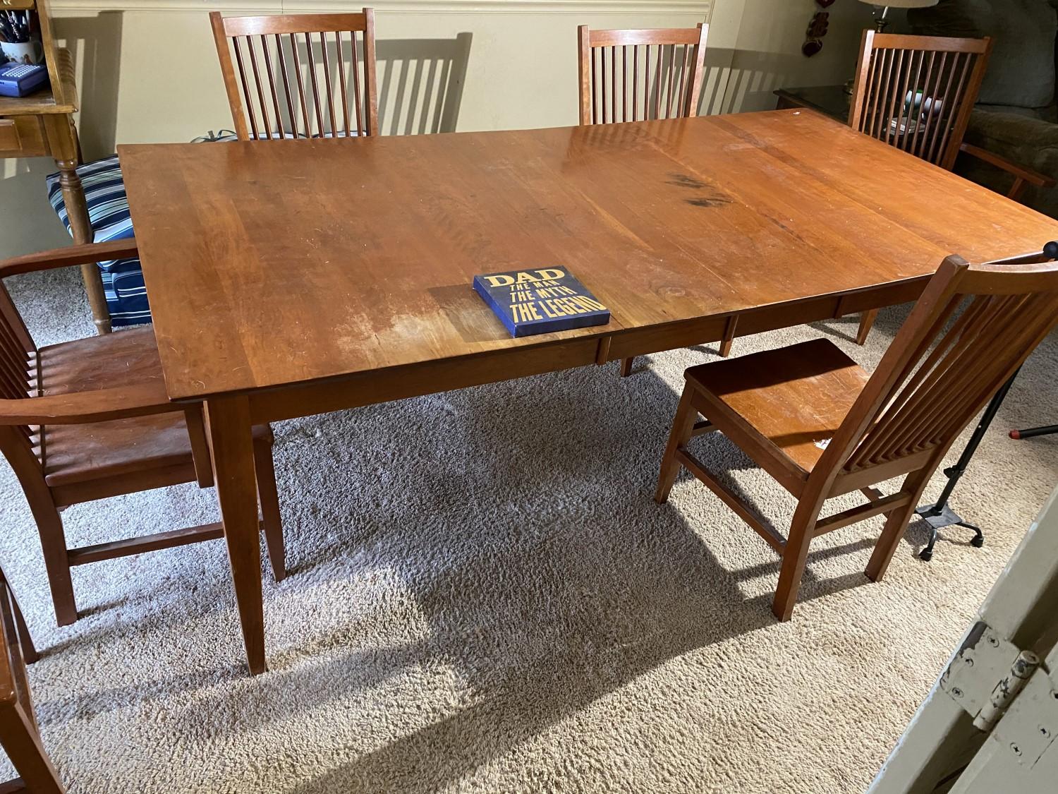 Vintage MCM Table and Chairs