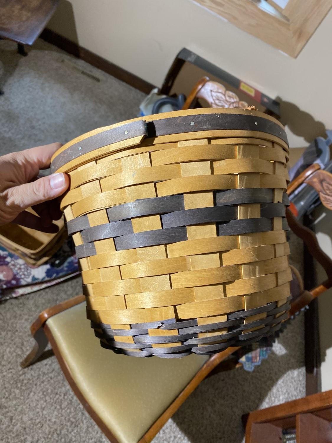 Three Old Chairs, Plus Ohio Baskets