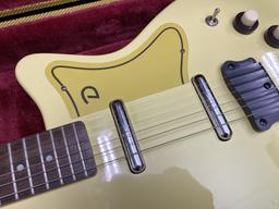 Danelectro Cream Colored Electric Guitar