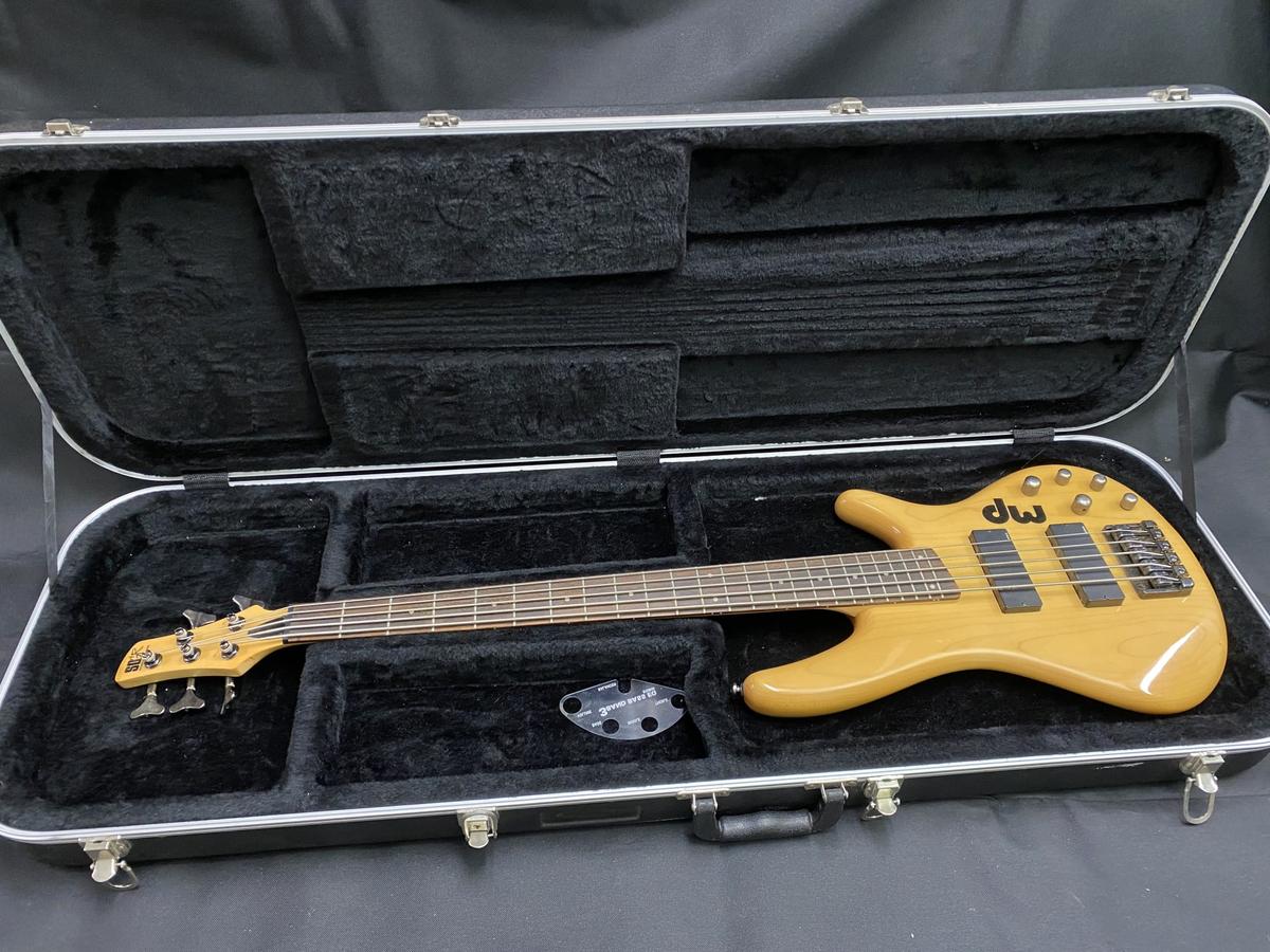 Vintage Bass Guitar in Case