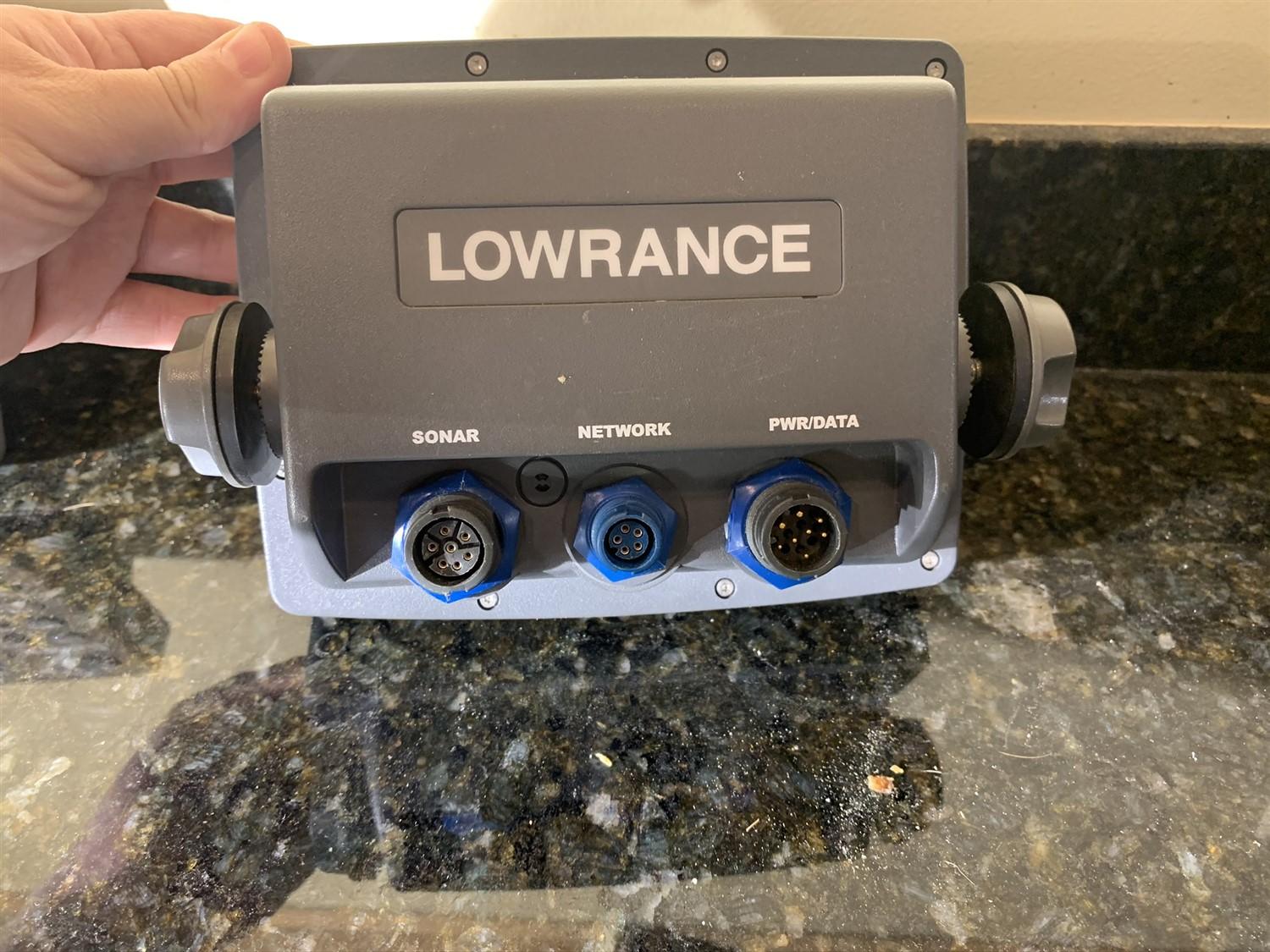 Lowrance Depth Finder and Marine Radio