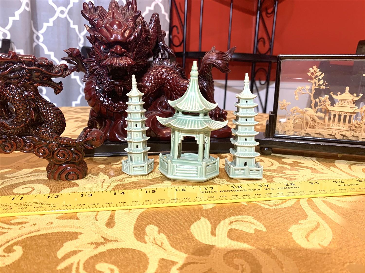 Oriental Dragon Statues