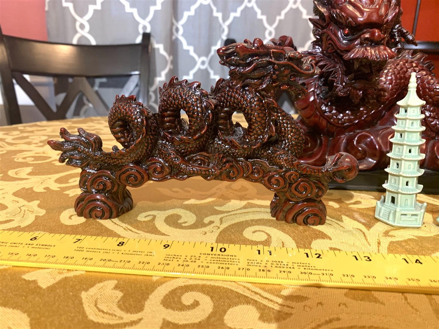 Oriental Dragon Statues