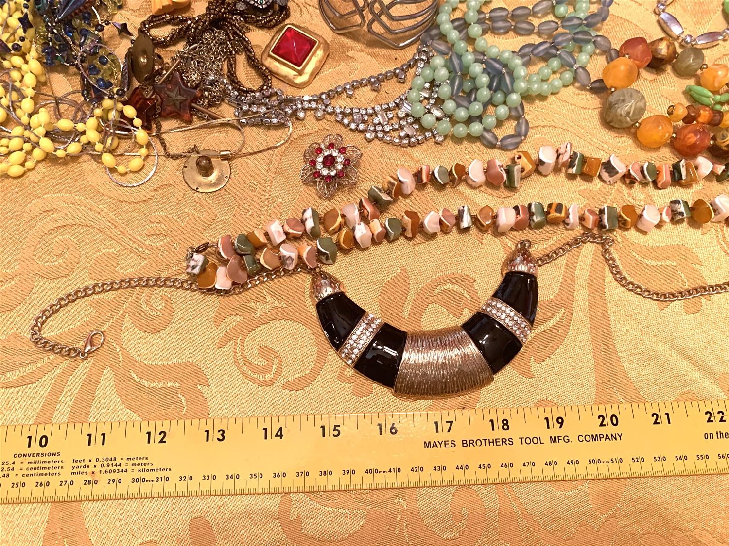 Assortment of Costume Jewelry