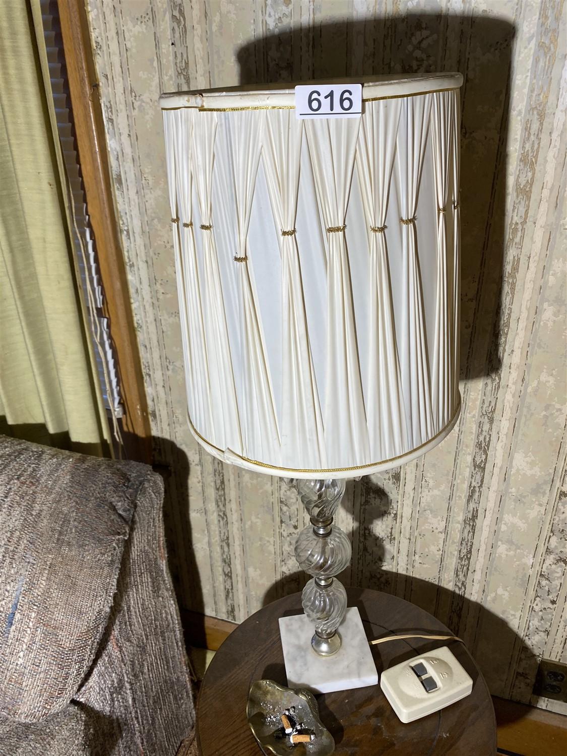 Vintage Mid Century Lamp PLUS Table