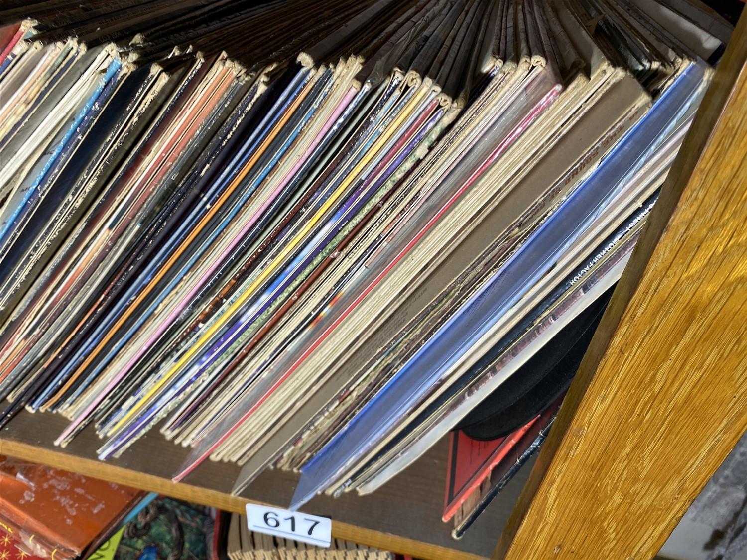 Large qty vintage records and more