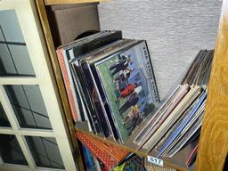 Large qty vintage records and more