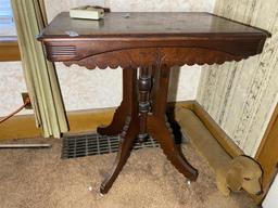 Antique Victorian or Eastlake Wooden Table