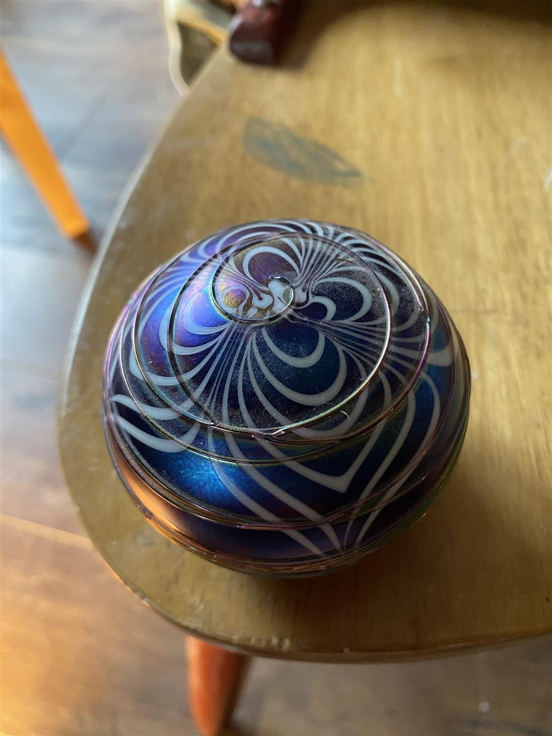 Nice Vintage Signed Paperweight