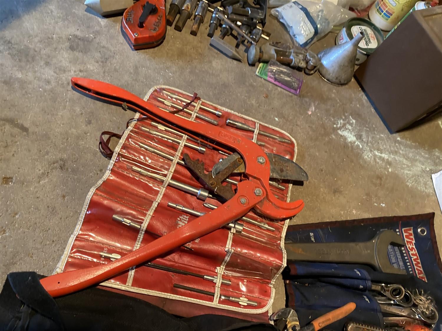 Large group lot of assorted tools