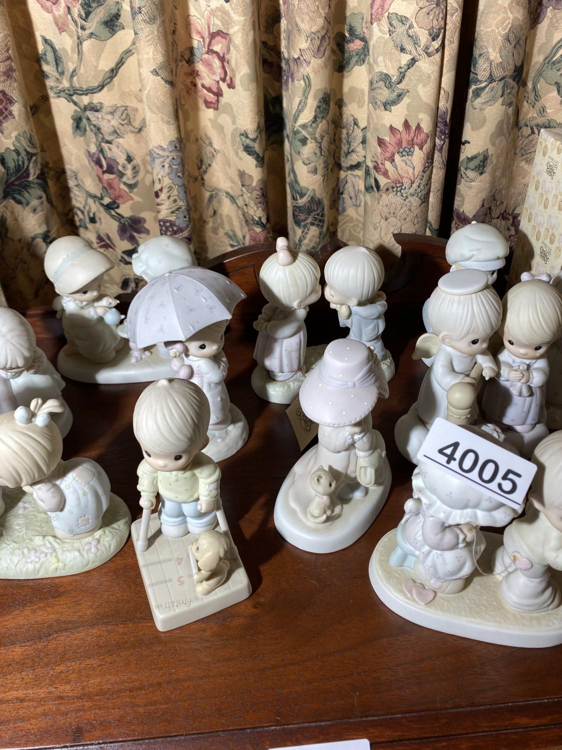 Group lot of vintage Precious Moments Figurines