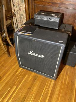 Vintage Large Sized Marshall Speaker Cabinet