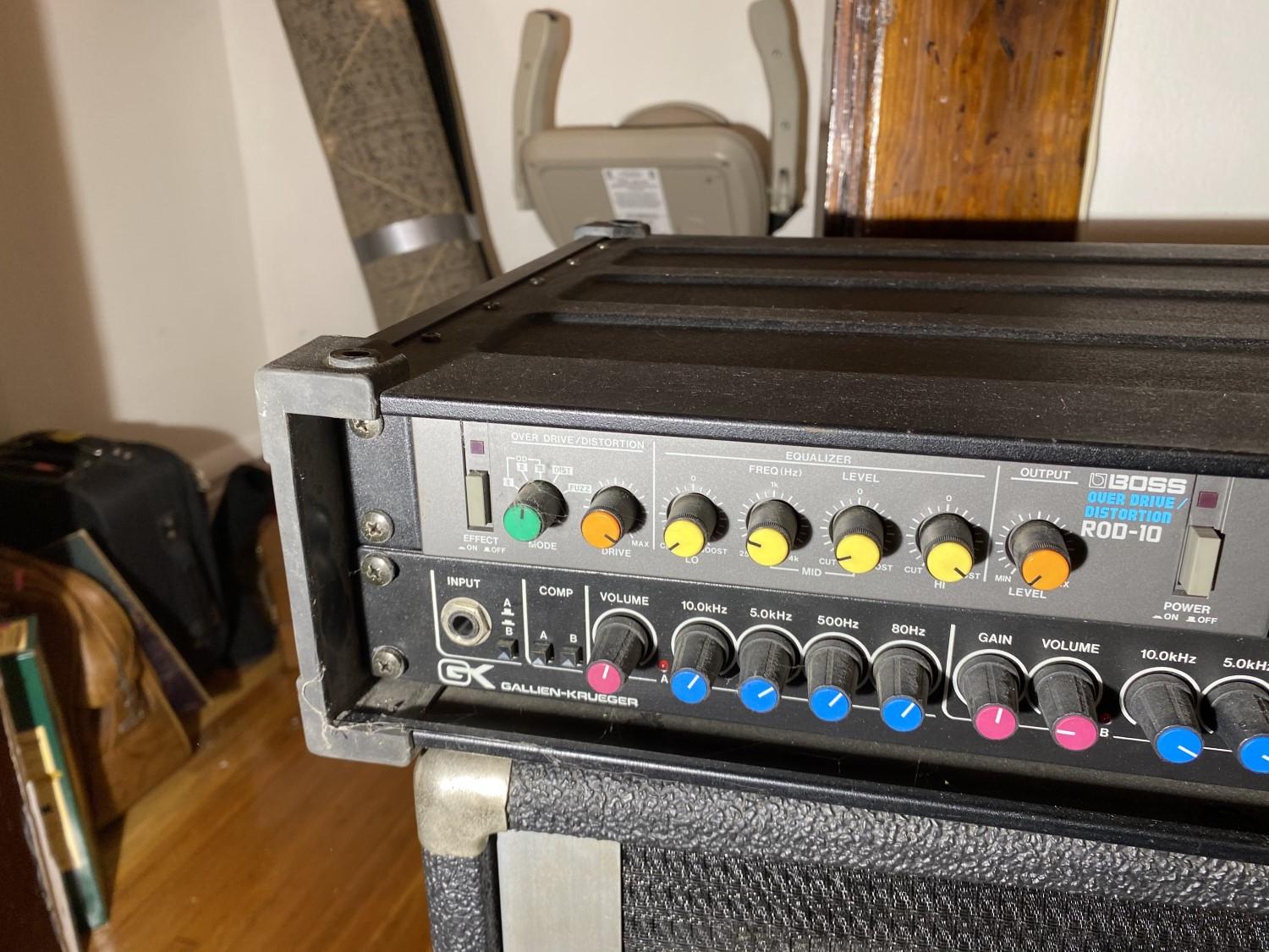 Vintage Boss Rack w/ Pitch Shifter, Preamp, pedal