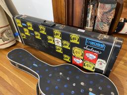 2 Vintage Electric Guitar Hard Cases