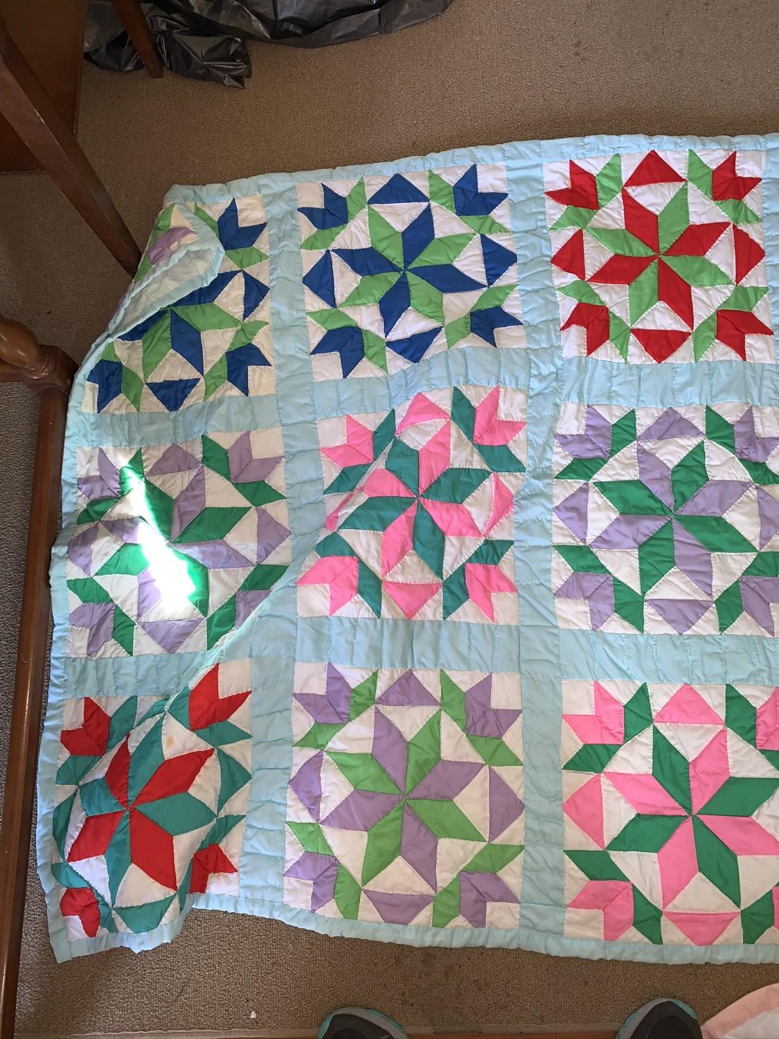 3 Beautiful Hand Stitched Quilts