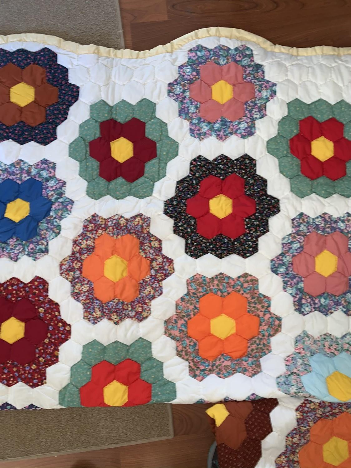 3 Beautiful Hand Stitched Quilts