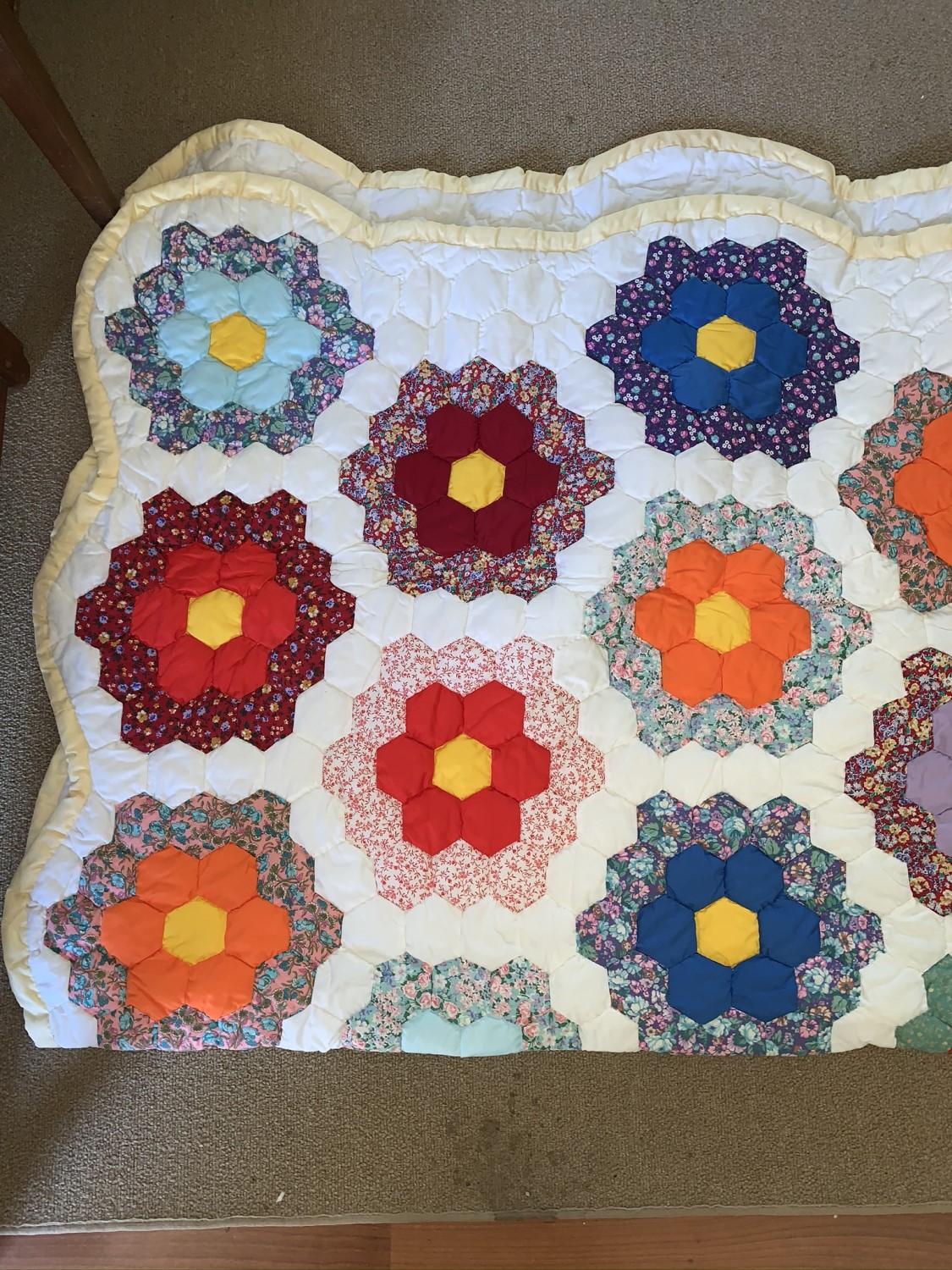 3 Beautiful Hand Stitched Quilts