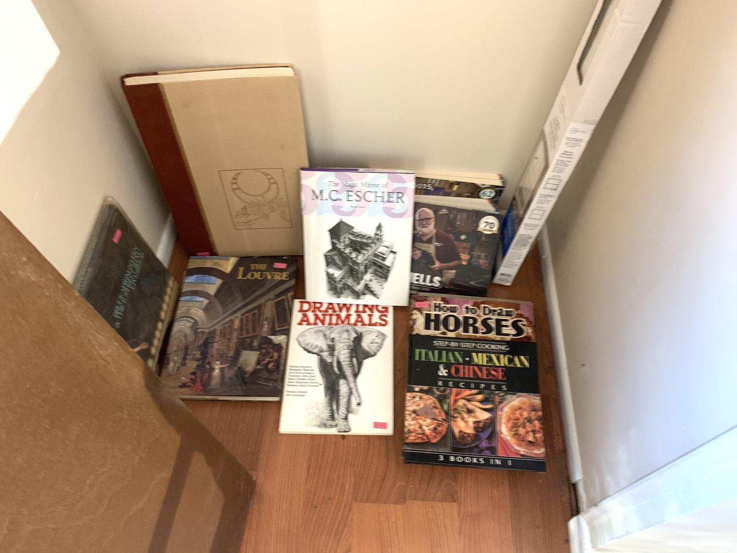 Assortment of Books Including Guns, Artwork, & Misc.