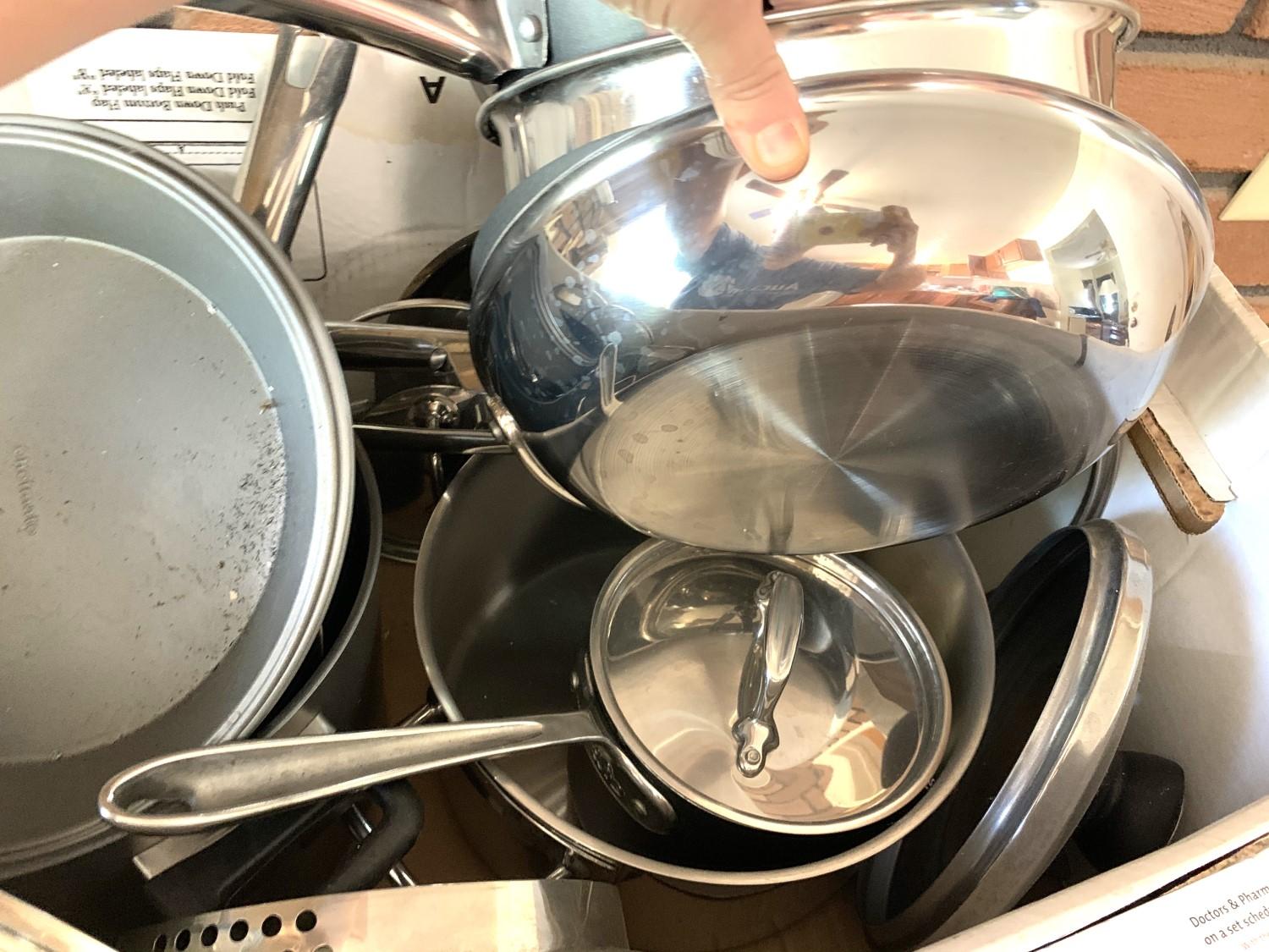 Clean out of Right side of Kitchen