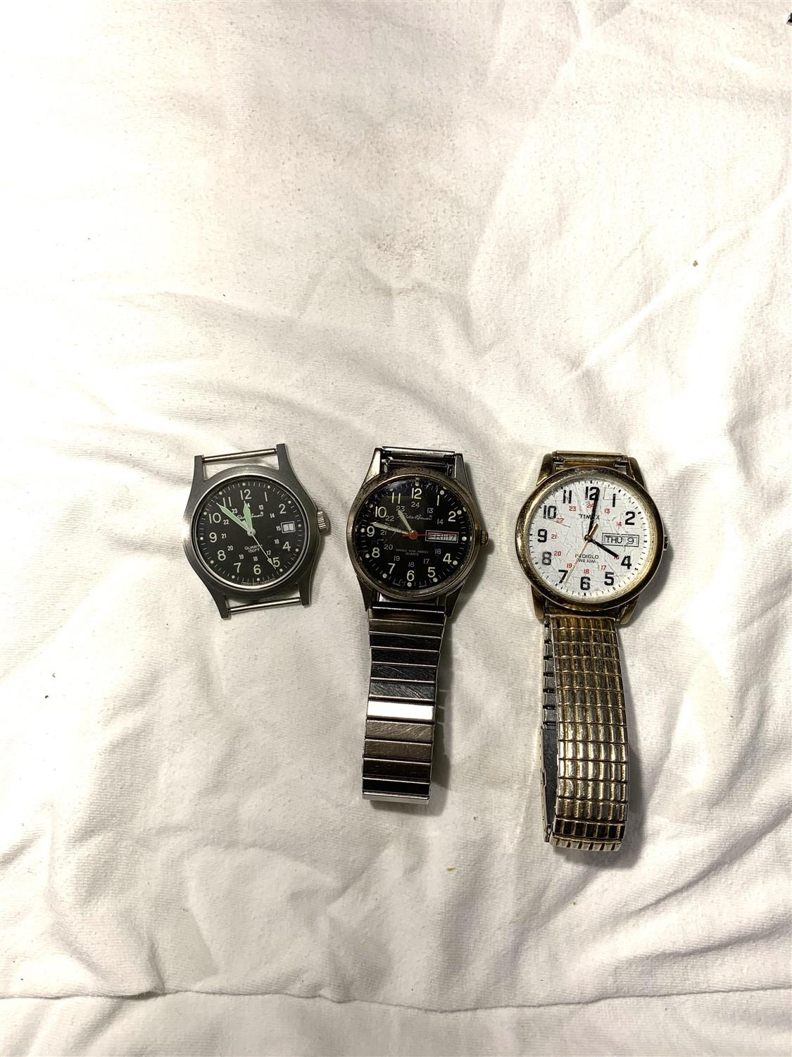 Assortment of Tie Tacks and Watches
