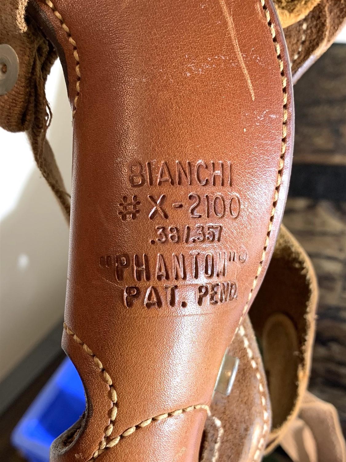 Bianchi X2100- Phantom - .38/.357 Holster, Leather Embellished Gun Sling & Other Gun items