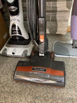 3 Shark Cleaning Appliances - Scrubber, Vacuum, & Mop