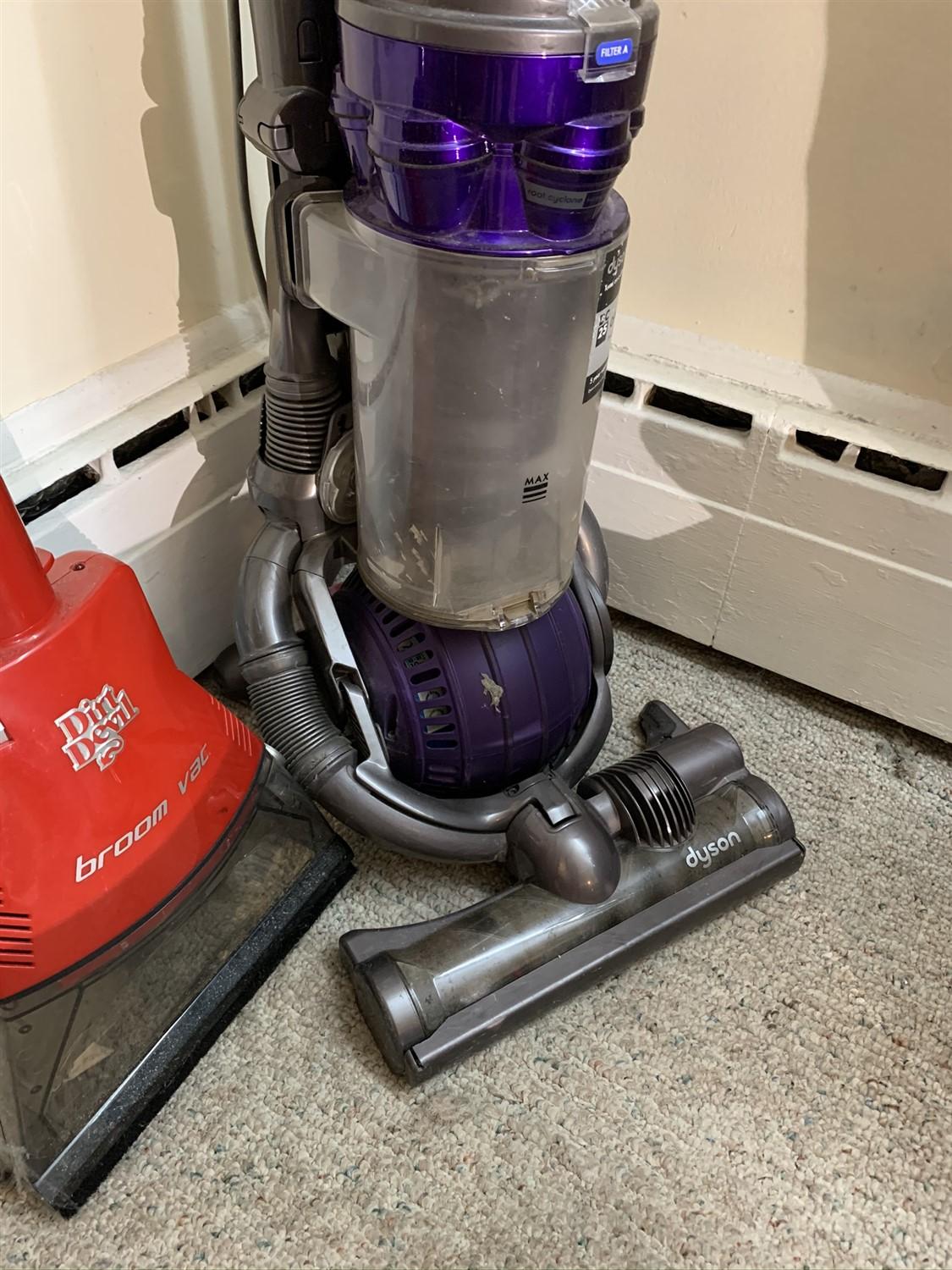 Dyson DC25 Vacuum & Dirt Devil Broom Vac