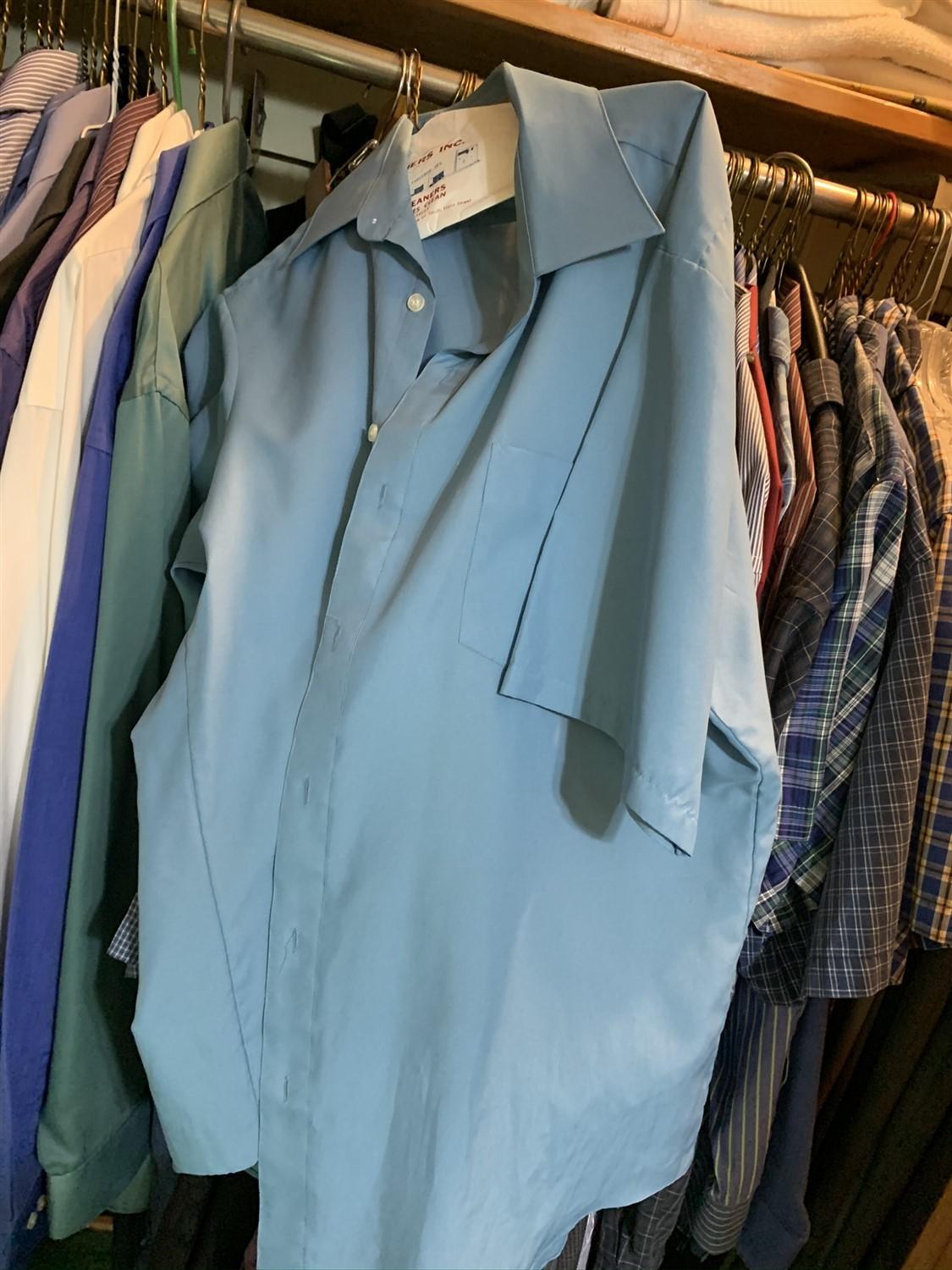 Well Maintained Men's Clothing