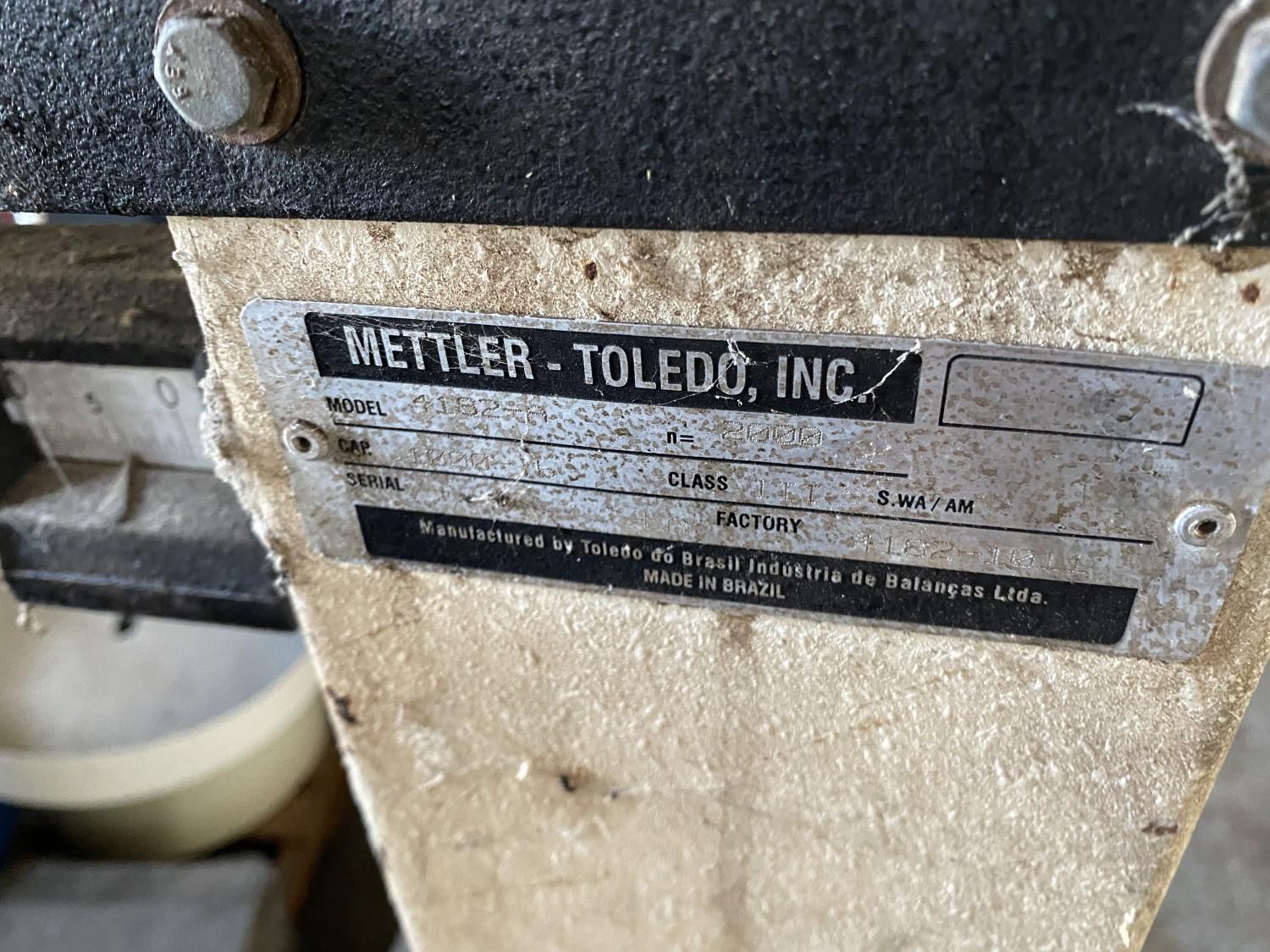 Large Antique Toledo Industrial Scale