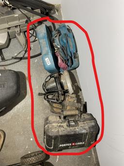 Group lot of electric tools